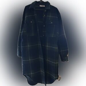 Plaid Long Coat